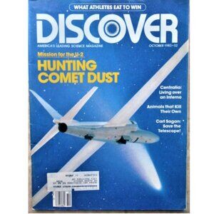 DISCOVER mgazine Oct. 1983 - HUNTING COMET DUST